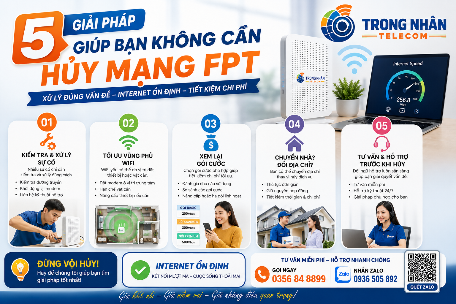 Hủy mạng FPT? Đừng vội – Cách xử lý trước khi hủy 2 🚀 5 giải pháp có thể giúp bạn không cần hủy mạng FPT