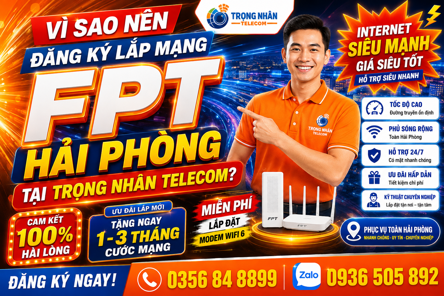 HOMEH 20 Vì sao nên đăng ký lắp mạng FPT Hải Phòng tại Trọng Nhân Telecom?