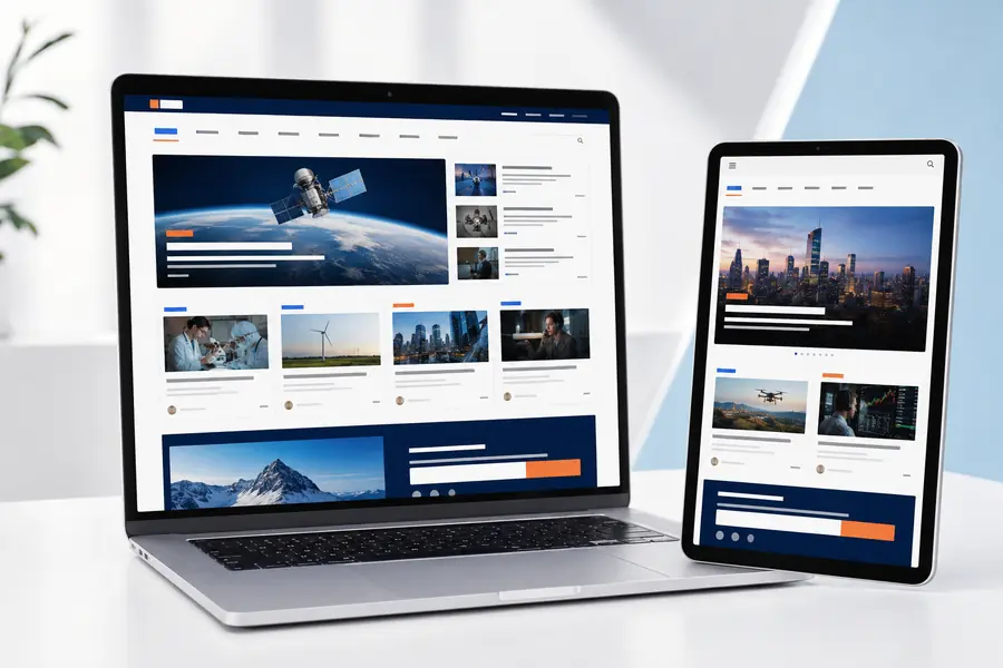 Website tin tức và hệ thống nội dung