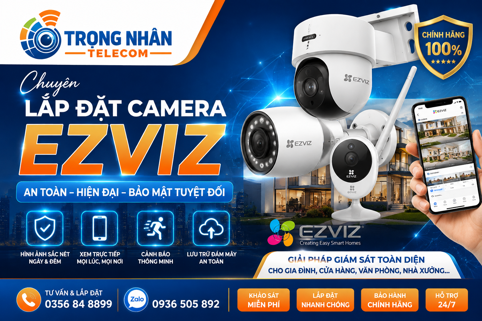 Camera EZVIZ Chính Hãng